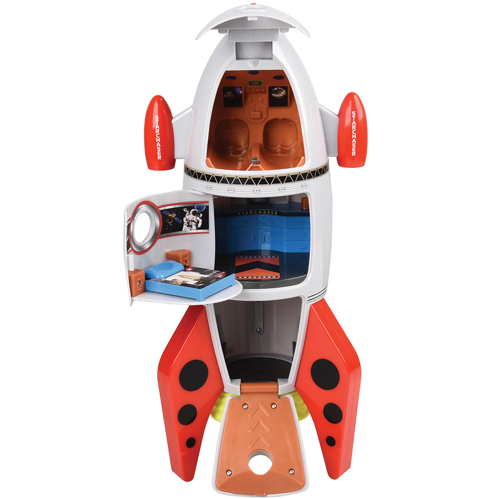 Cp toys plastic space mission rocket ship on sale