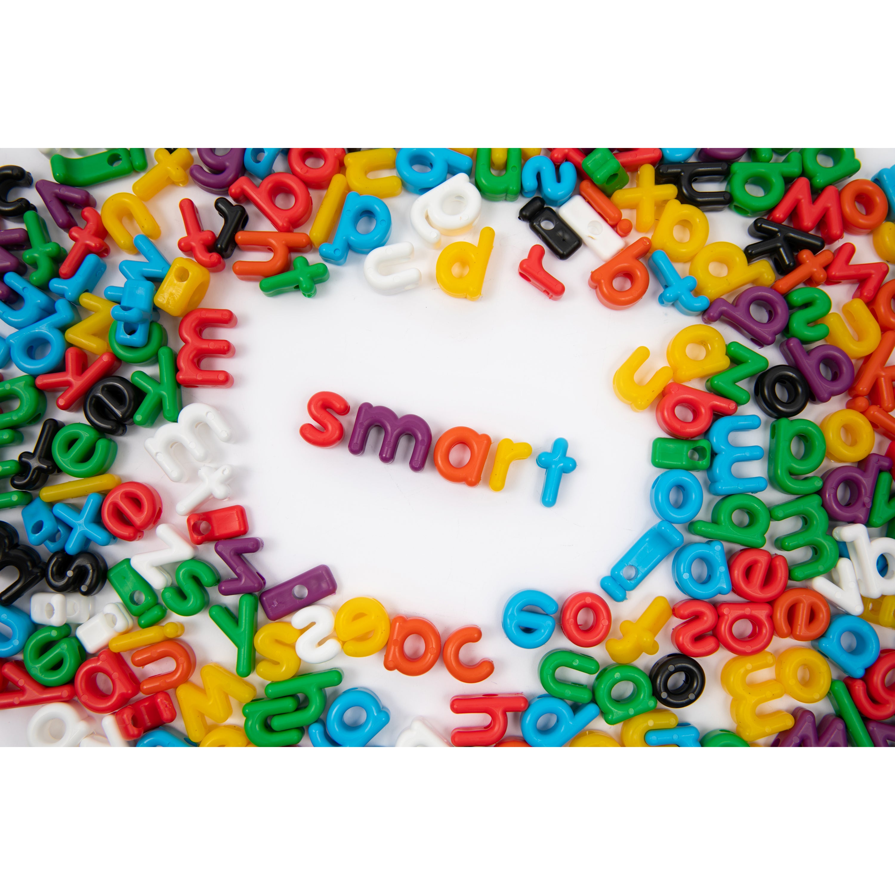 Lower Case Letter Beads - 288 Pieces