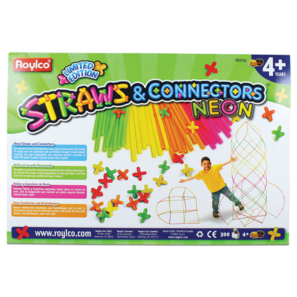 Neon Straws and Connectors