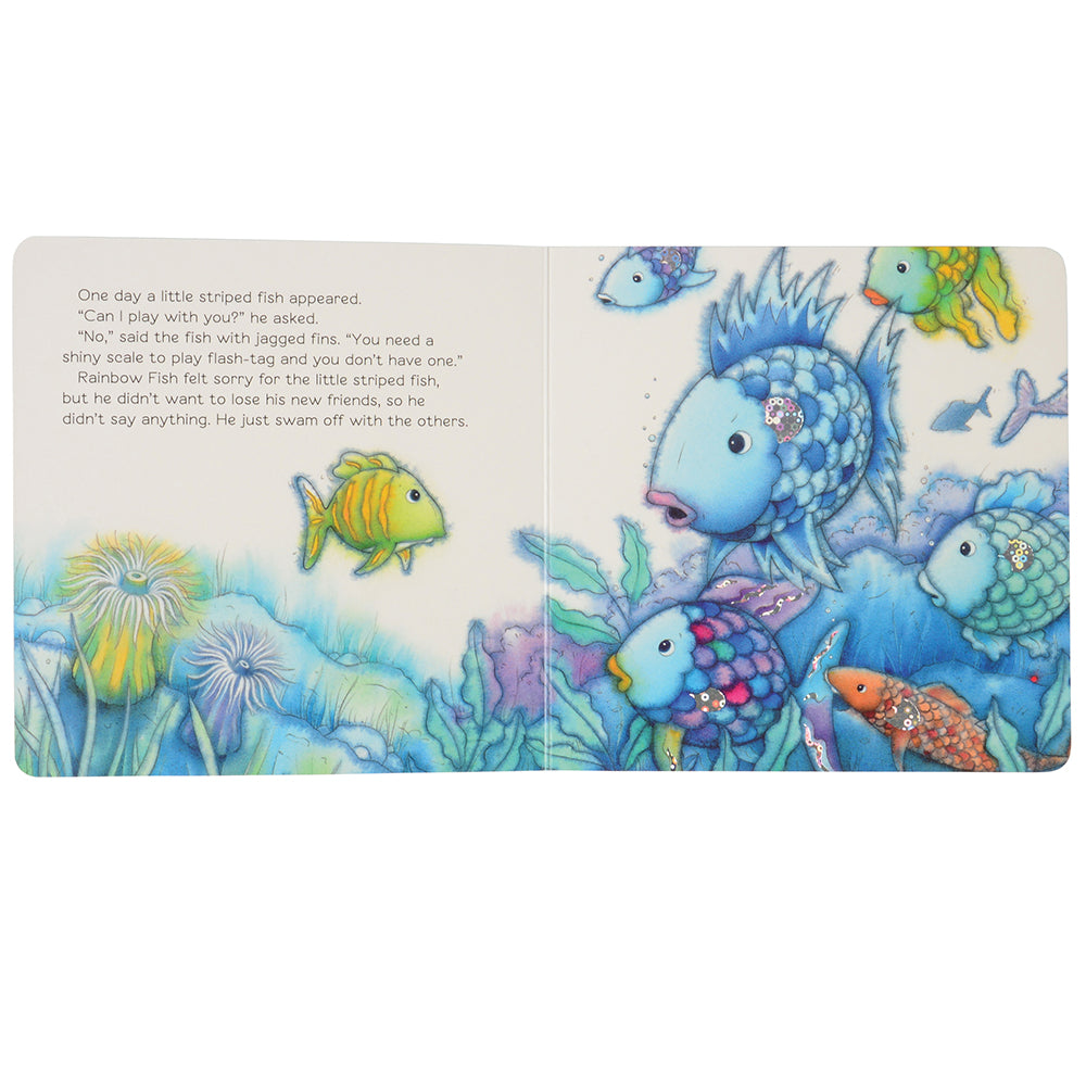 A Look Inside of Rainbow Fish To The Rescue Board Book