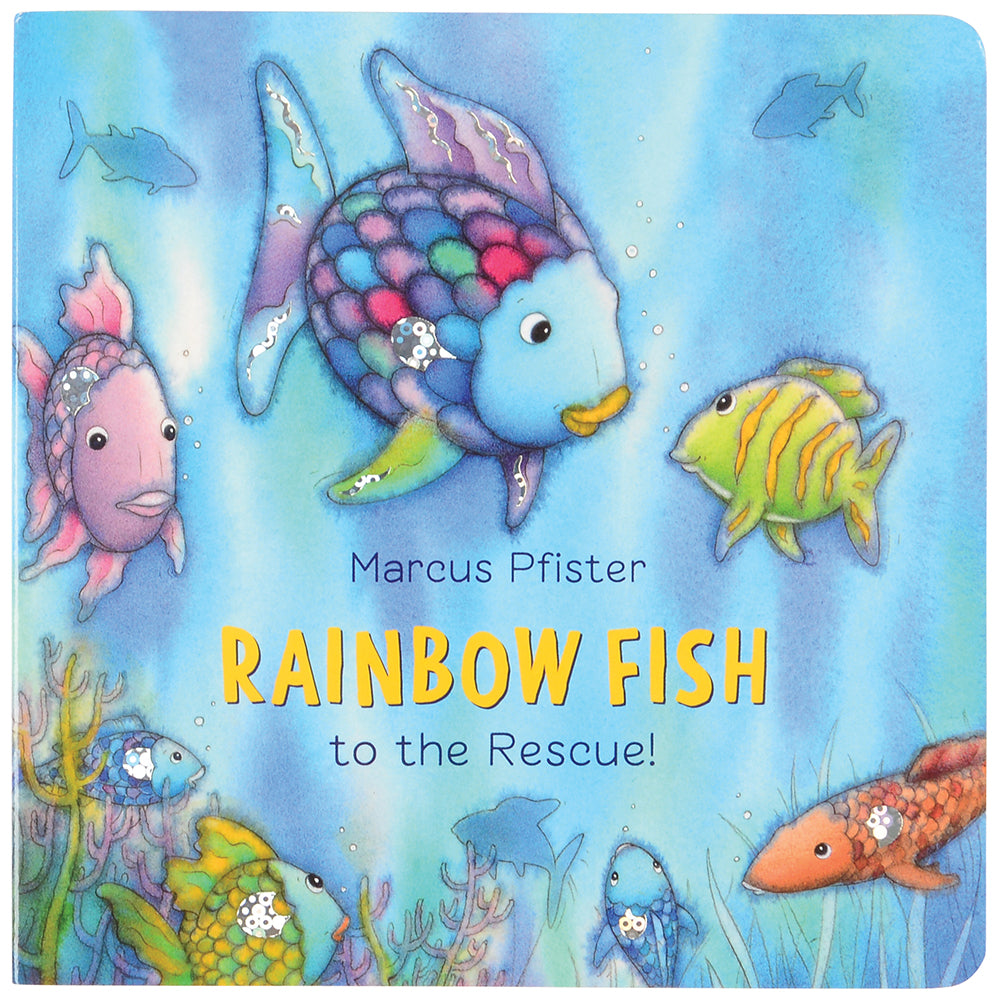 Rainbow Fish To The Rescue Board Book