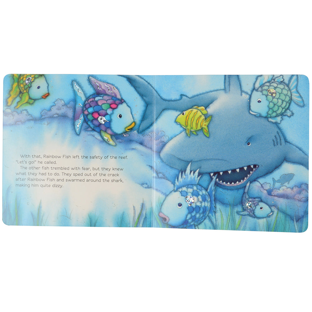 Inside Look of Rainbow Fish To The Rescue Board Book