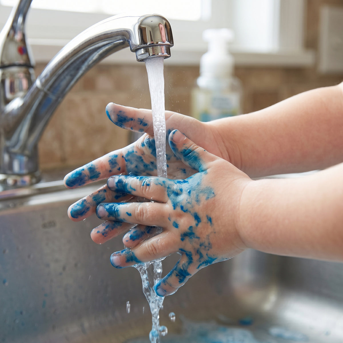 Constructive Playthings® Washable Blue Tempera Paint - Gallon