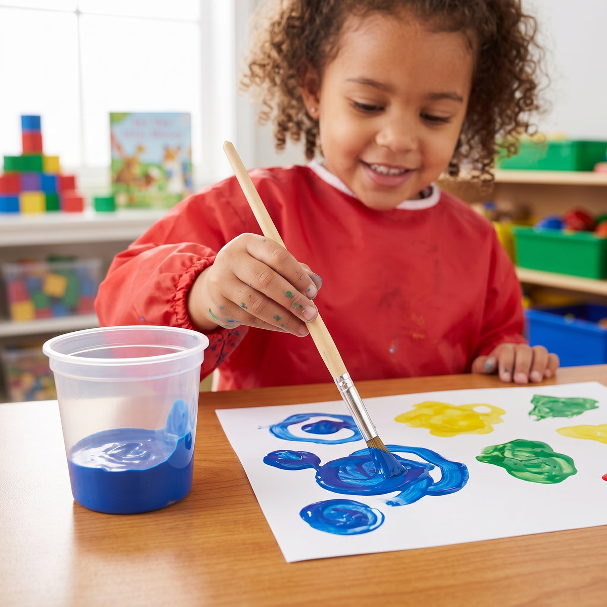 Constructive Playthings® Washable Blue Tempera Paint - Gallon