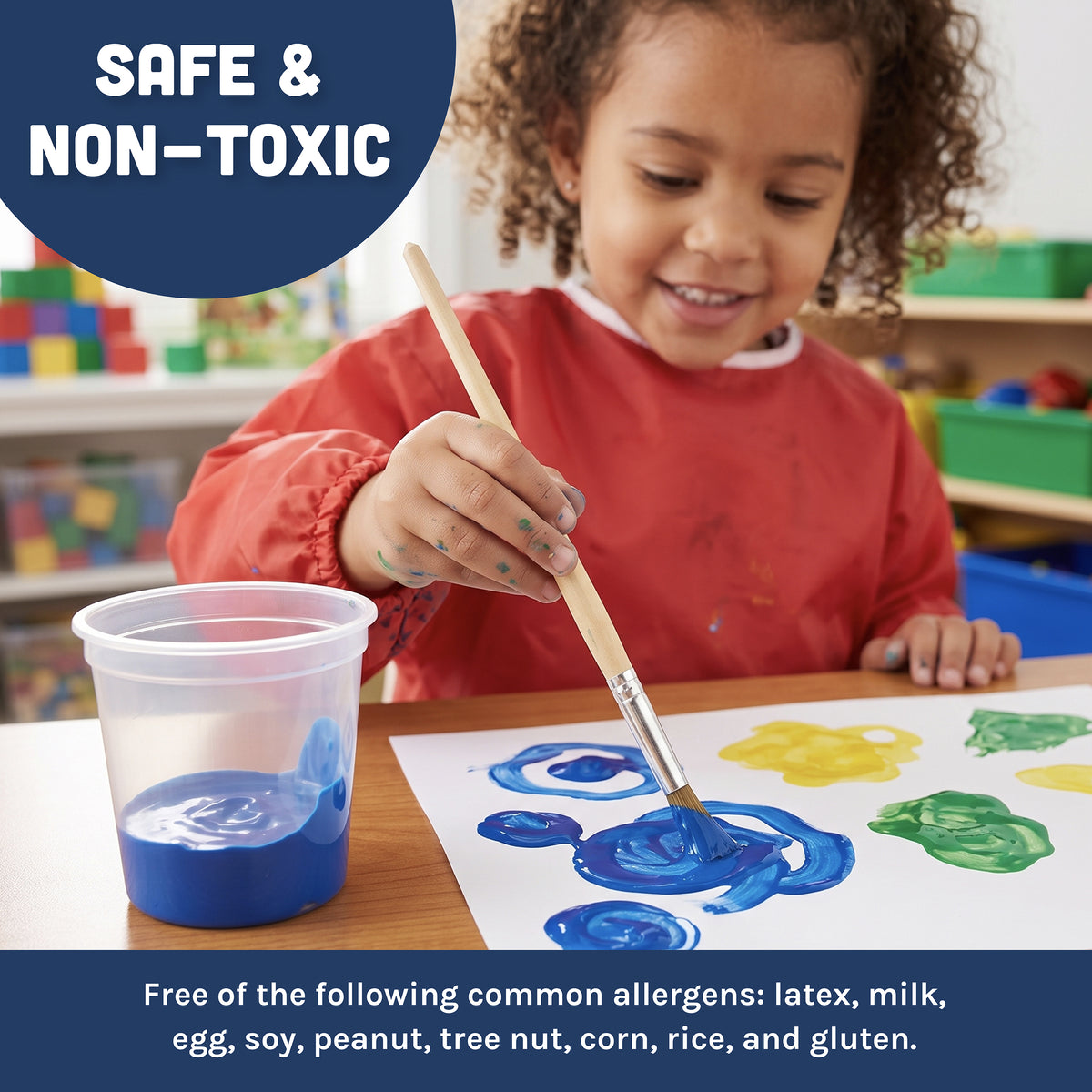 Constructive Playthings® Washable Blue Tempera Paint - Gallon