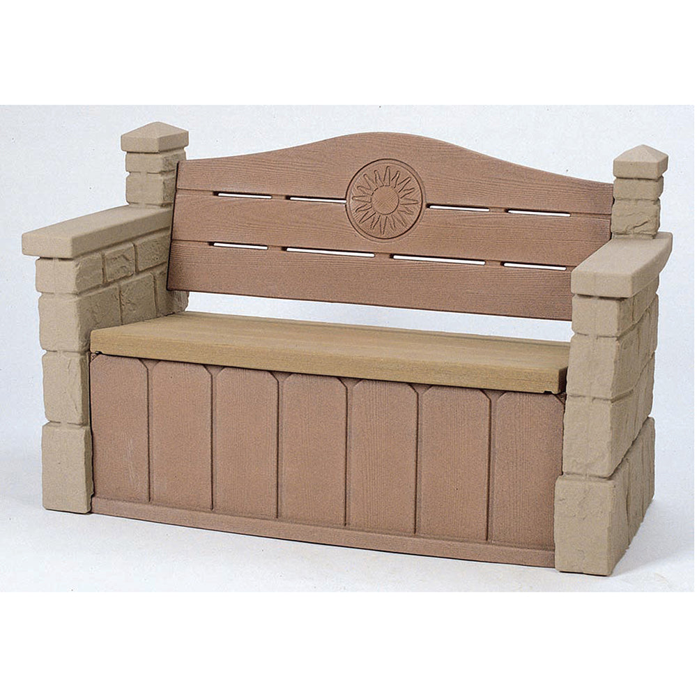 Weather-Resistant Teacher Storage Bench