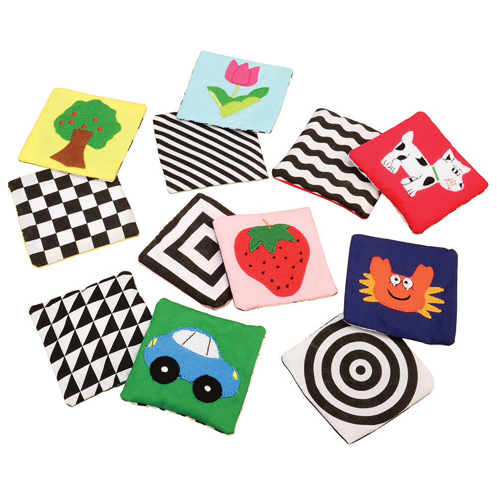 Tactile Matching Patches | Kid's Visual Matching Game Squares