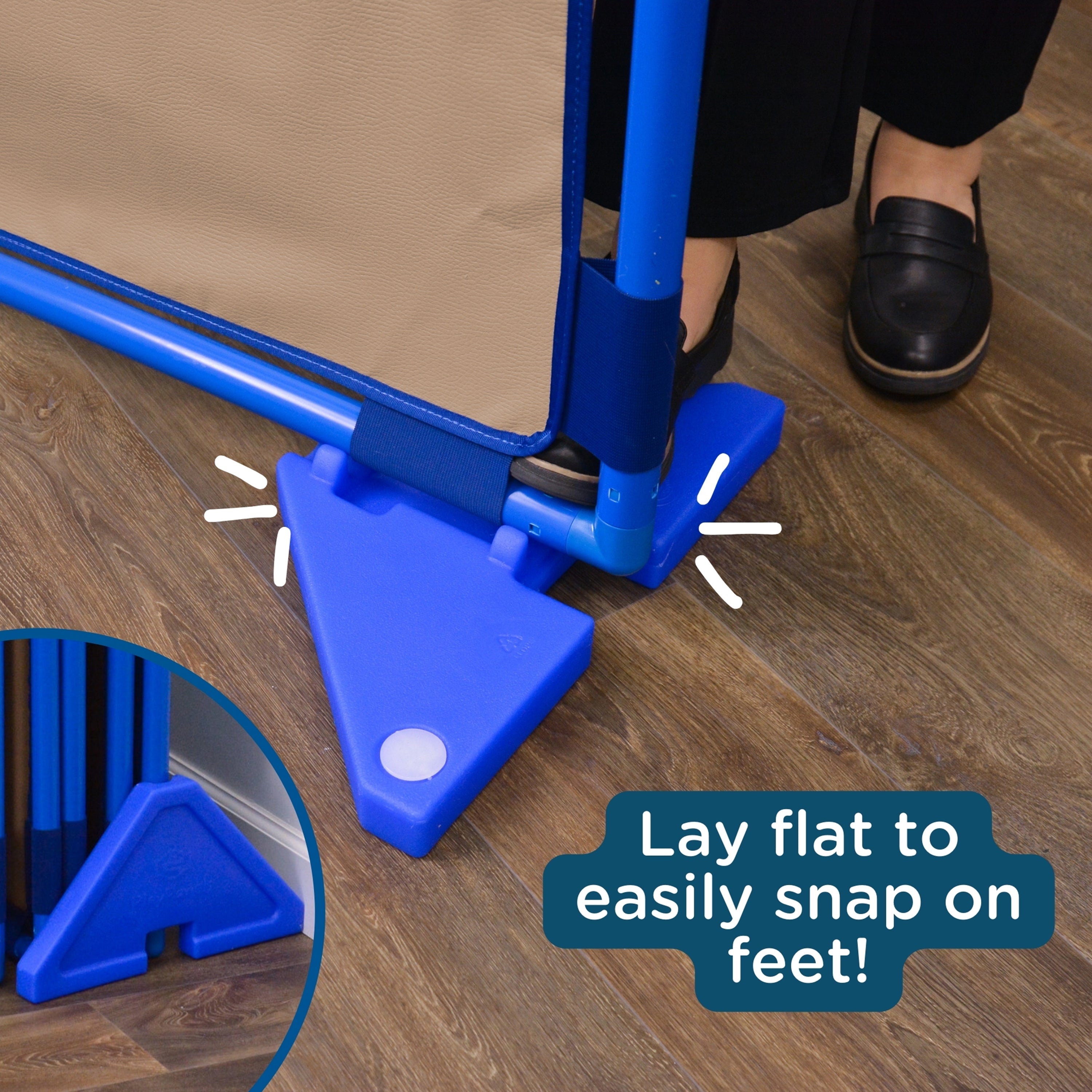 Big Screen PlayPanel - Almond with Feet