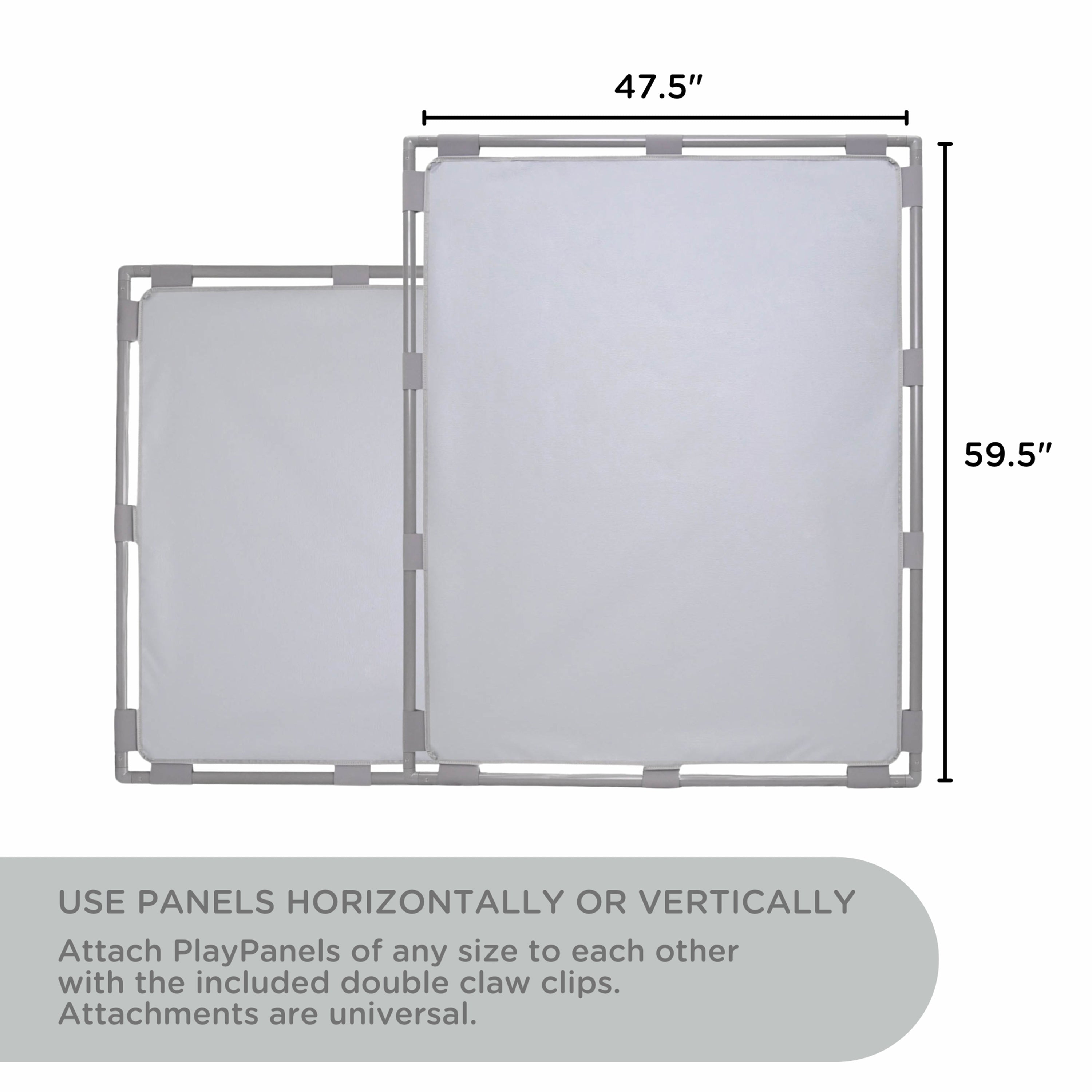 Big Screen PlayPanel - Fog Blue with Feet