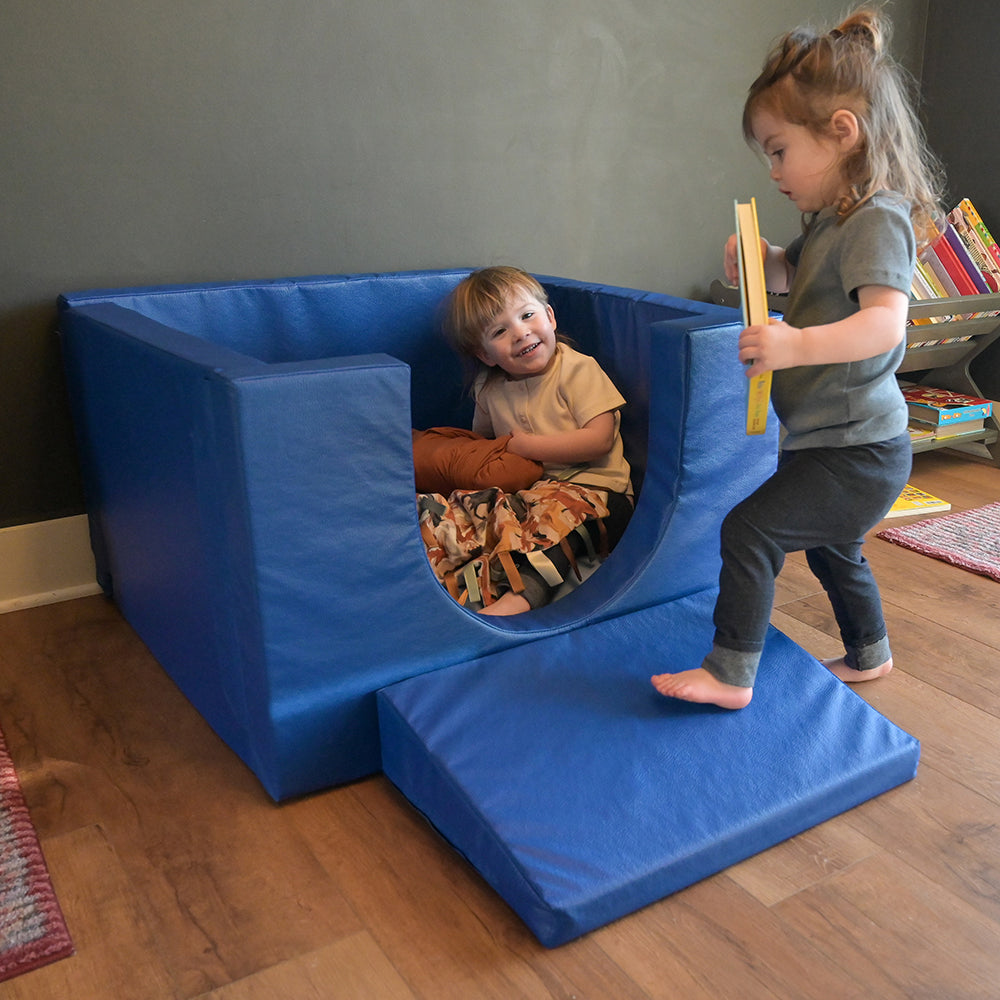 Getting Ready For Quiet Time in the Cozy Cube