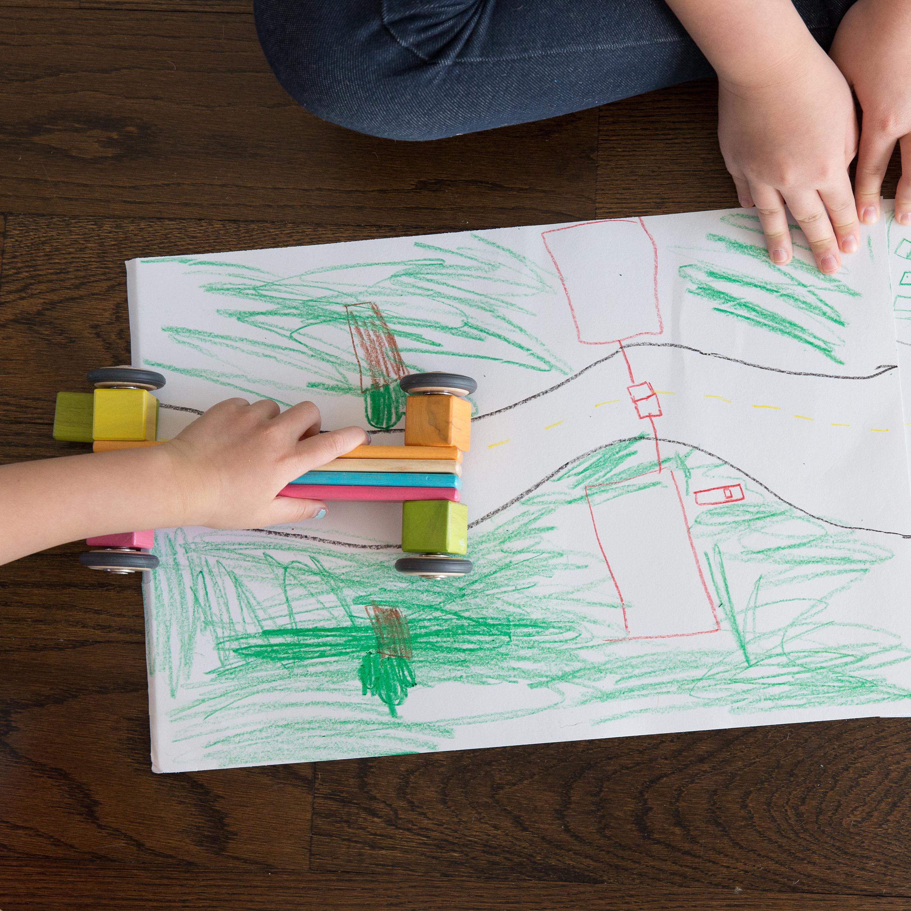 Magnetic Wooden Blocks / Tints