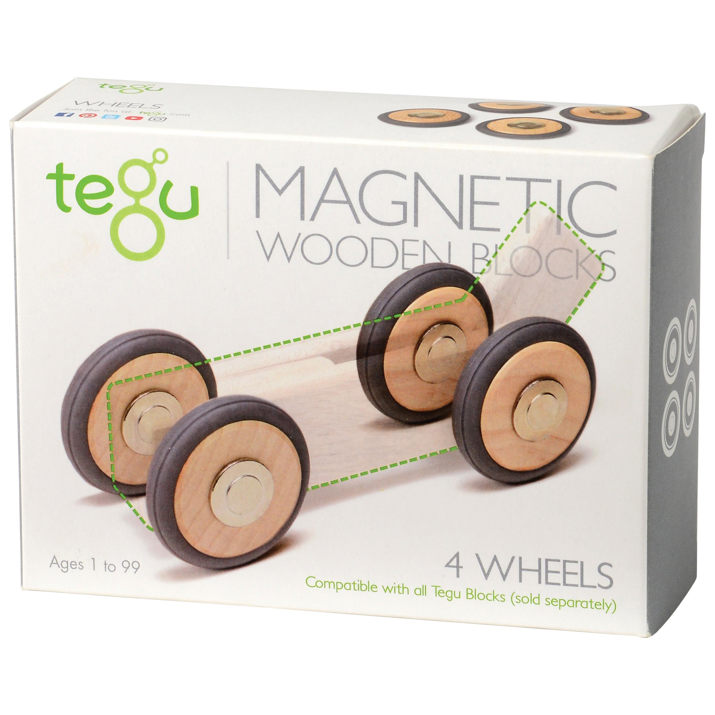 Magnetic Wooden Wheels