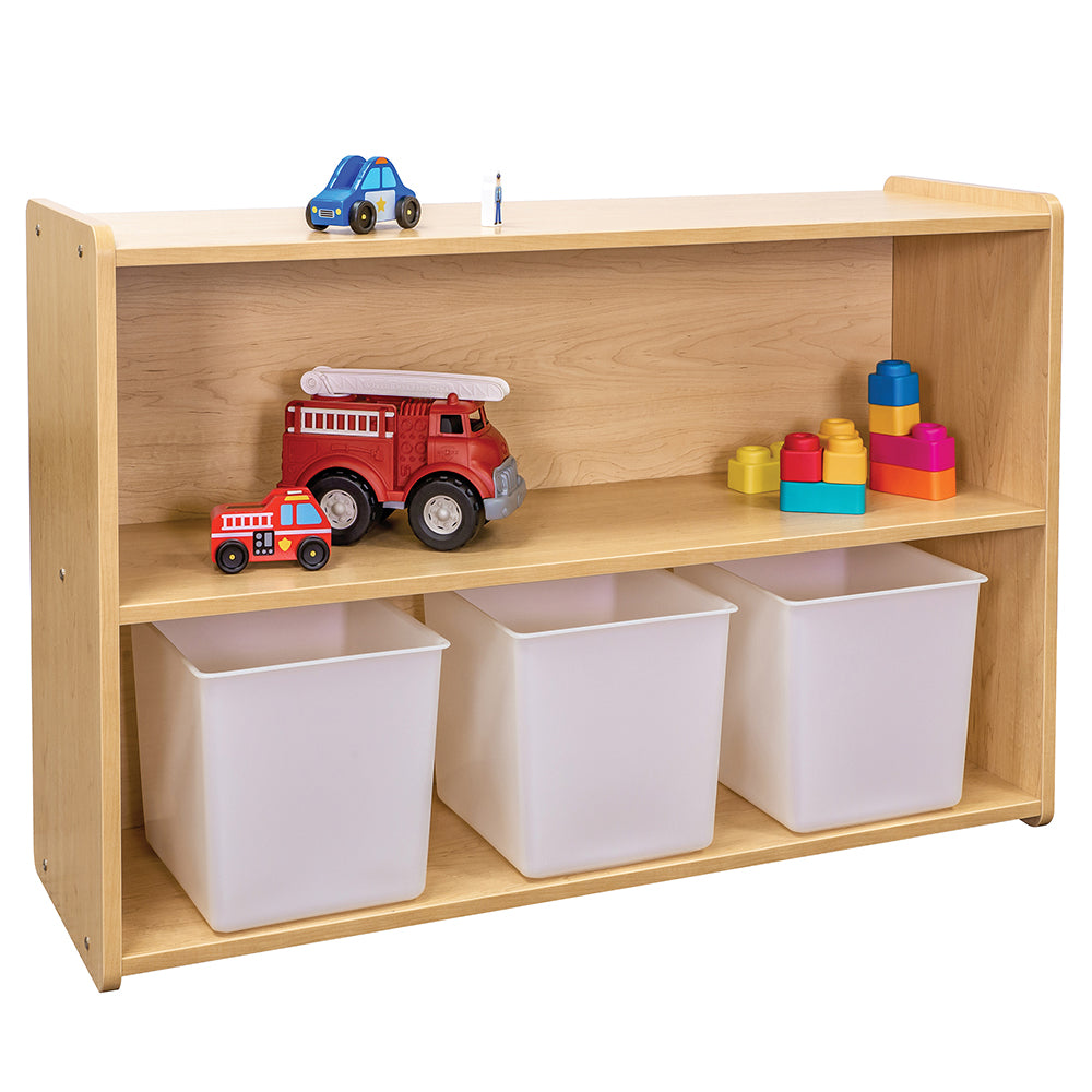 Preschool Storage Shelf for Toys and Books