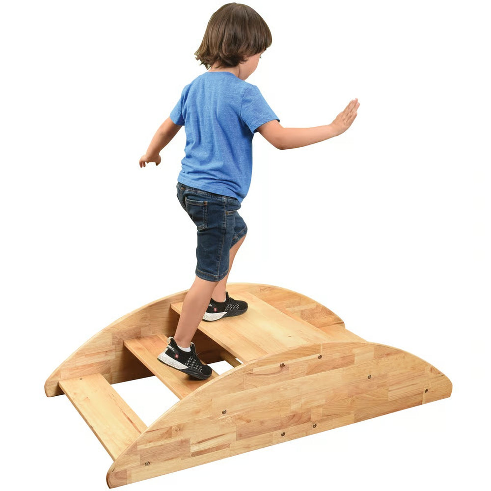 Wooden Rocking Boat | Seats up to 4 Children