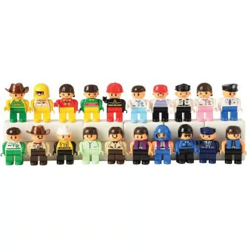 People Figurines for Preschool Bricks