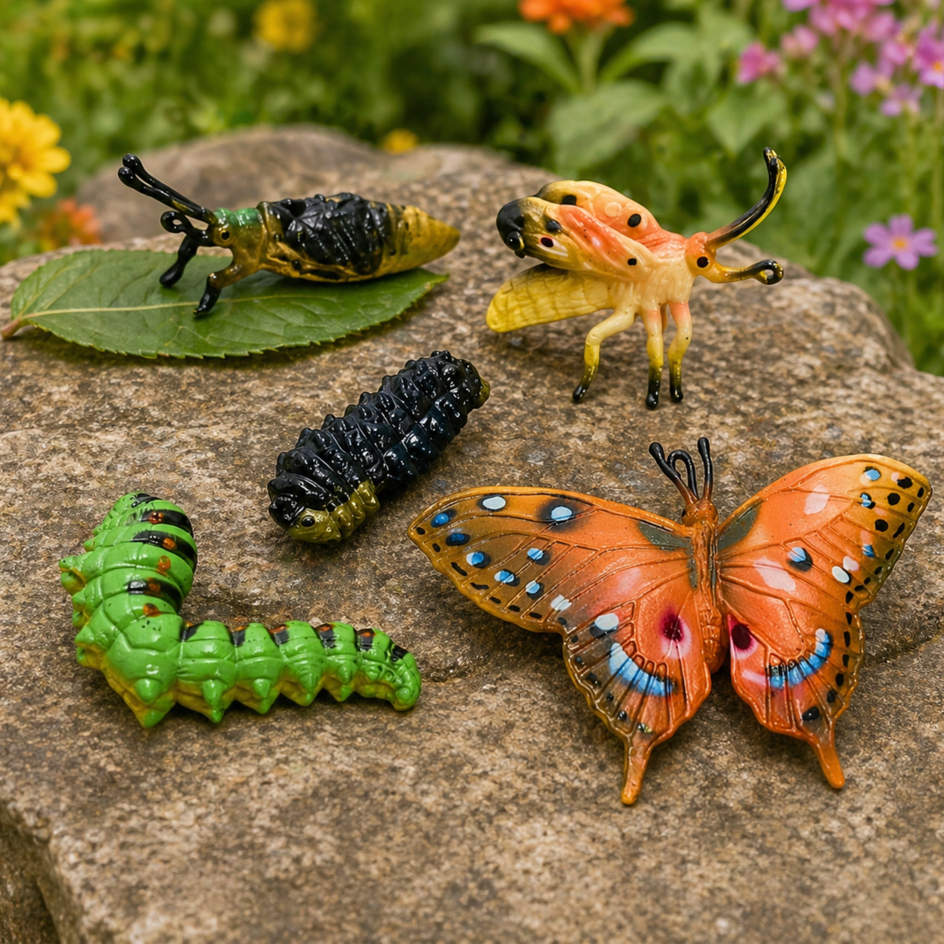 Butterfly Life Cycle Figurines