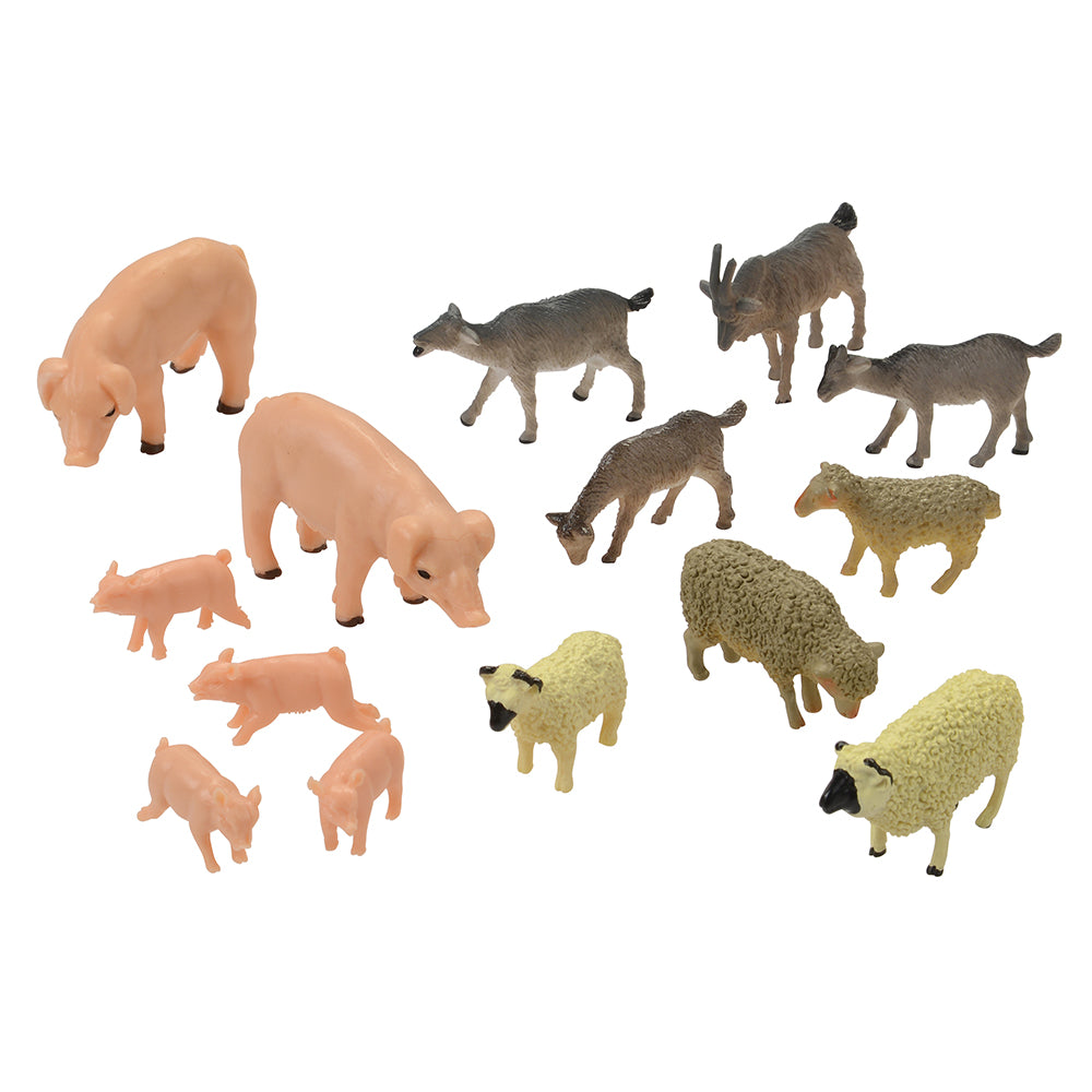 Plastic Farm Animal Figurines