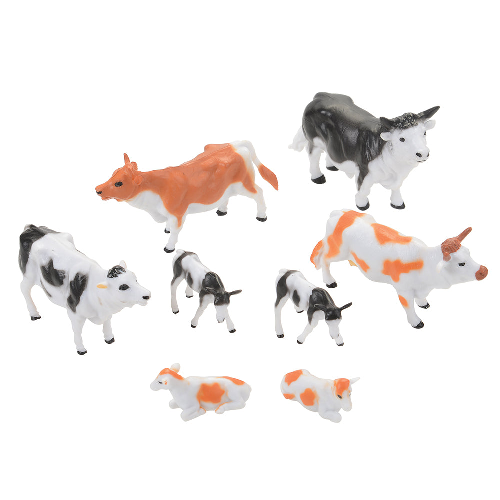 Plastic Cow Figurines