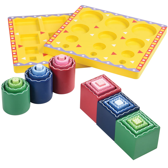 Tube Sorting Blocks - Learning Toy