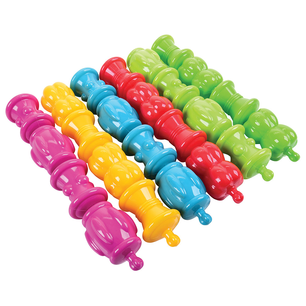Snap Beads for Toddlers | 24-Piece Set | Easy Snap & Sort Toy for Ages 12+ Month
