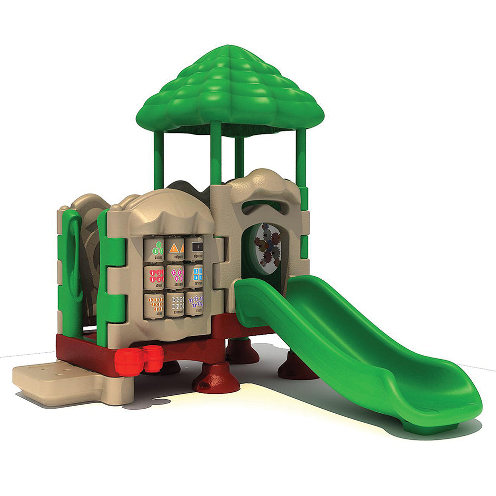 Seedling Playground Structure in Natural Colors with Roof