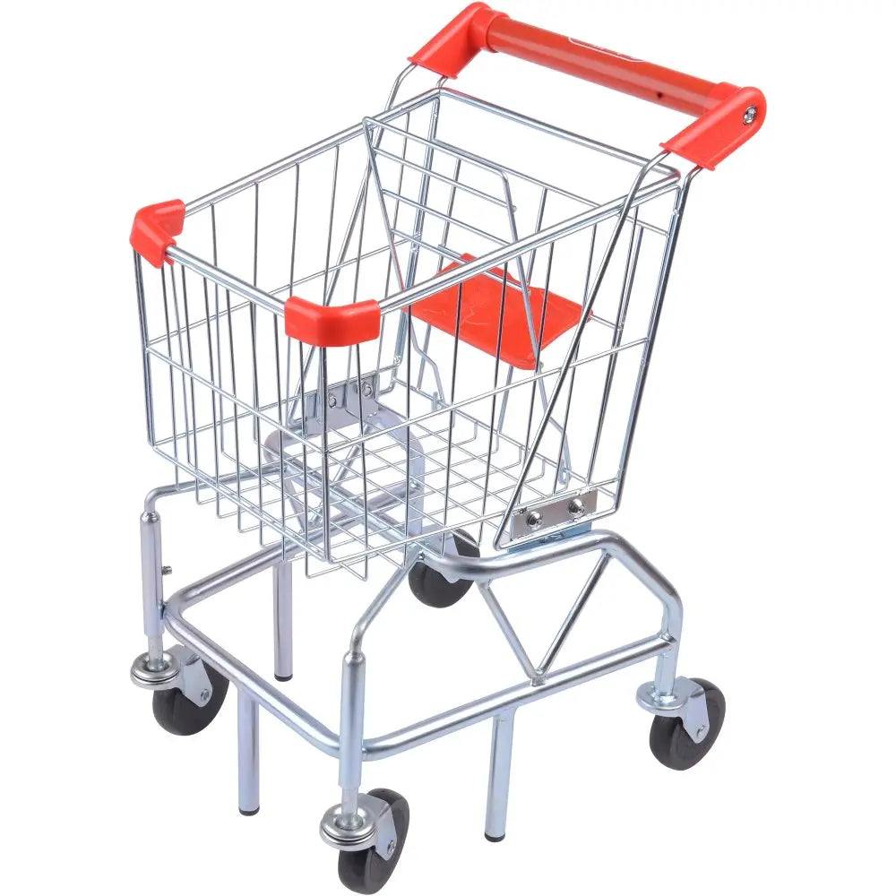 Melissa & DougⓇ Metal Shopping Cart Toy
