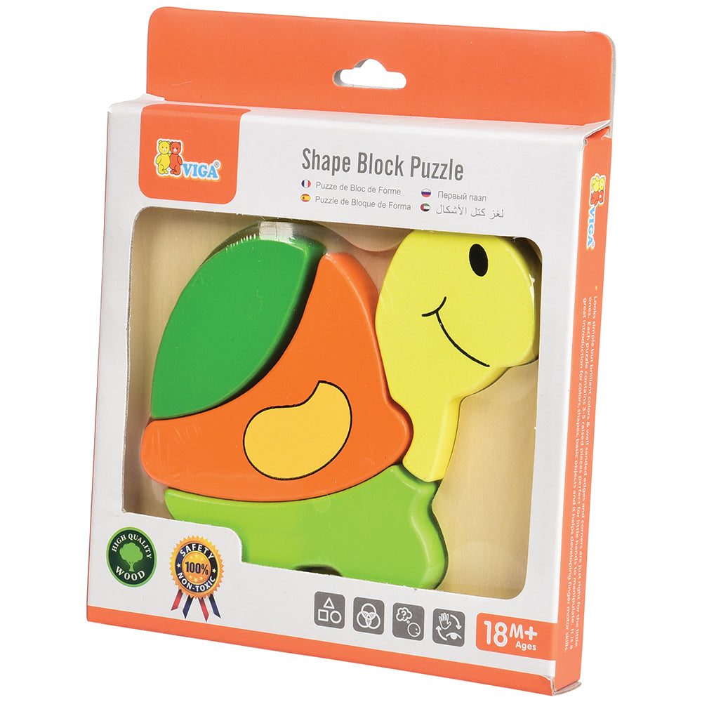 Turtle Wooden Puzzle in Package