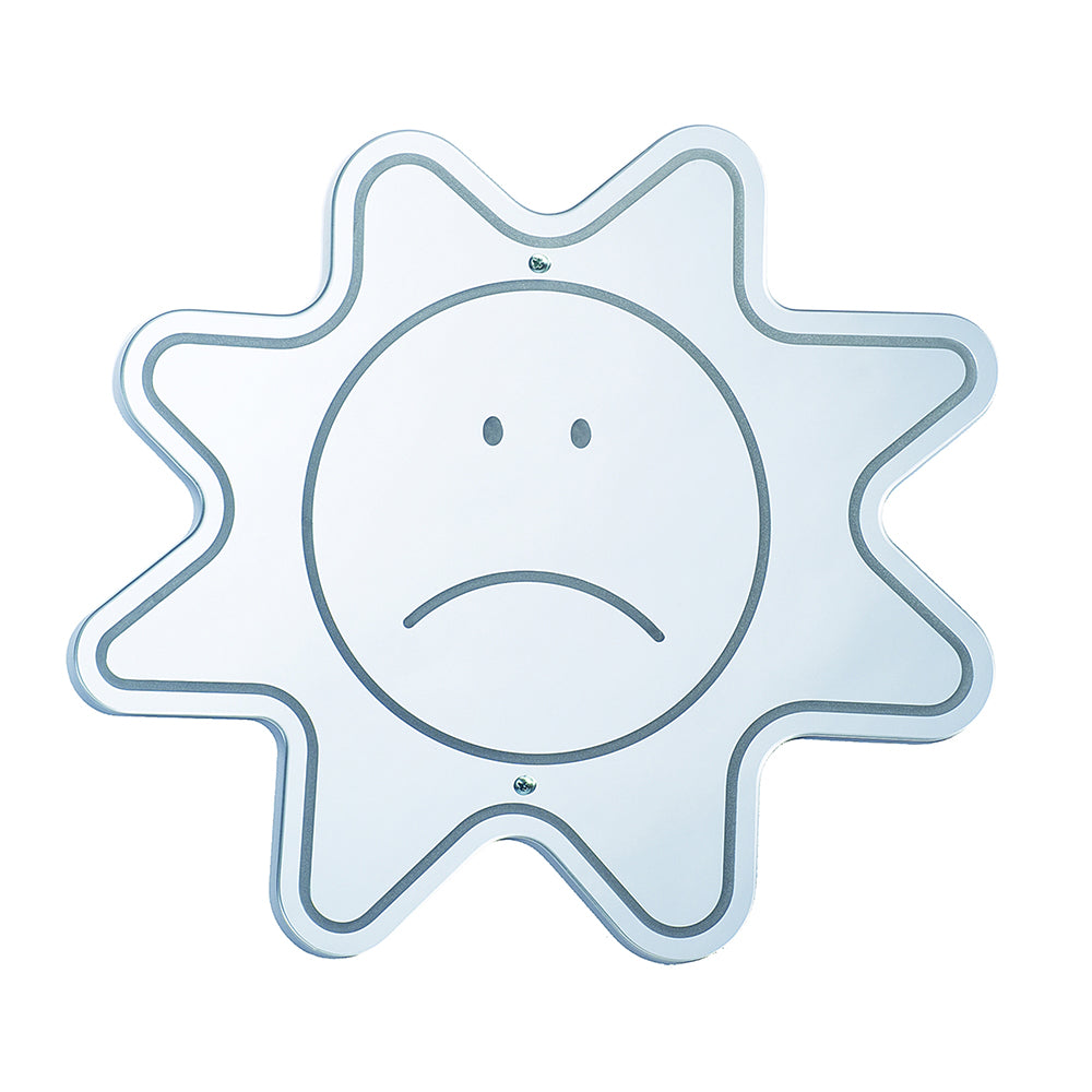 Sad Face Mood Mirror for Kids | Shatterproof SEL Tool for Early Learning Classro WB-0036DS