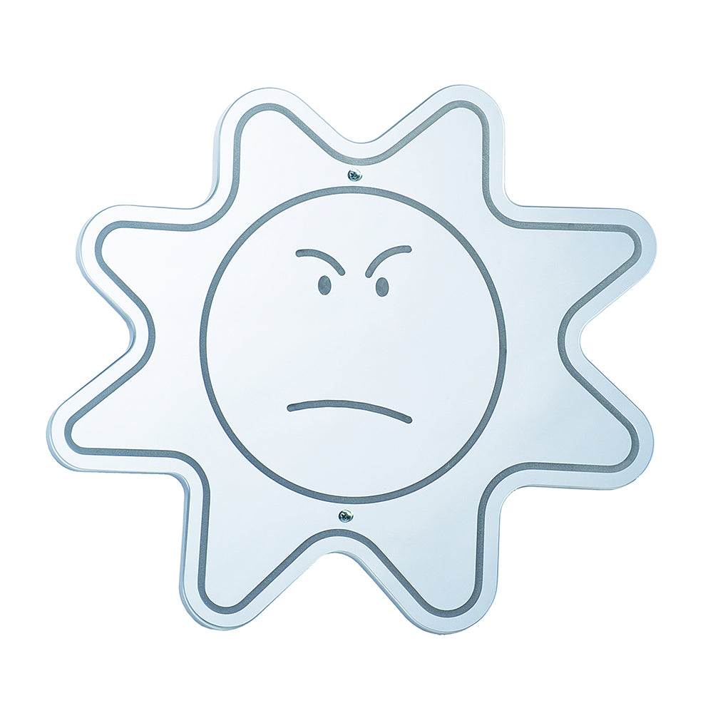 Angry Face Mood Mirror | Shatterproof Emotional Learning Tool