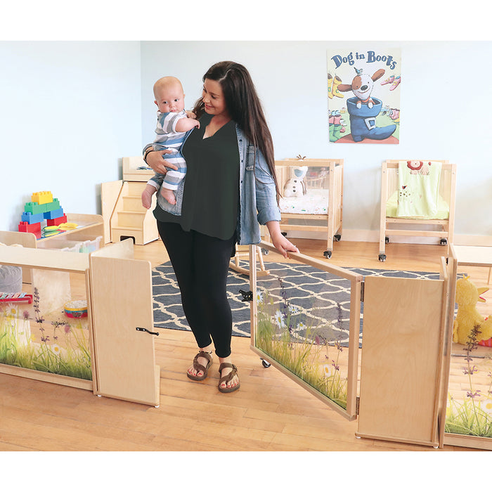 Nature View Divider Gate | ADA-Compliant Toddler Safety Gate with ...