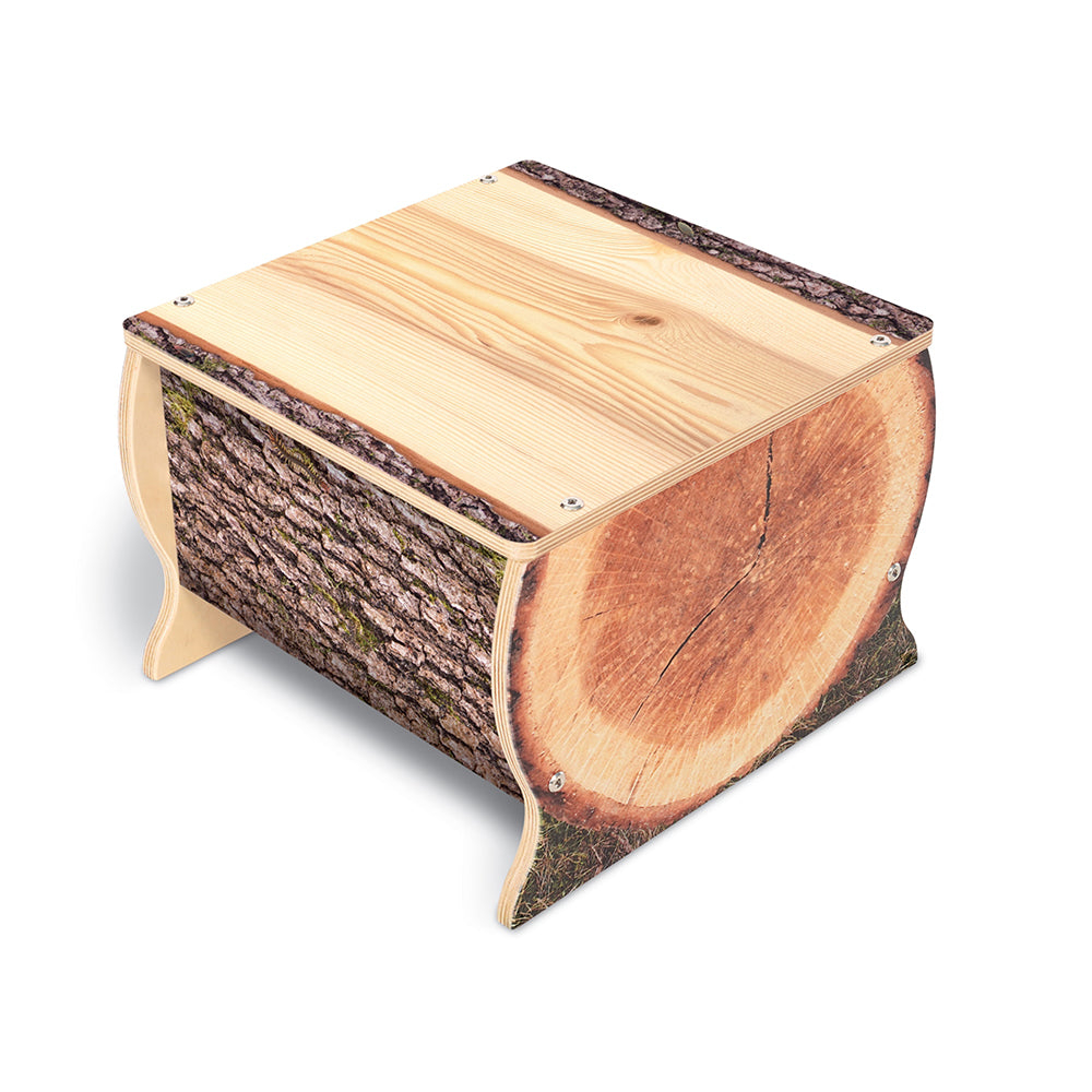 Nature View Live Edge Small Log Bench 10H WB-0901DS