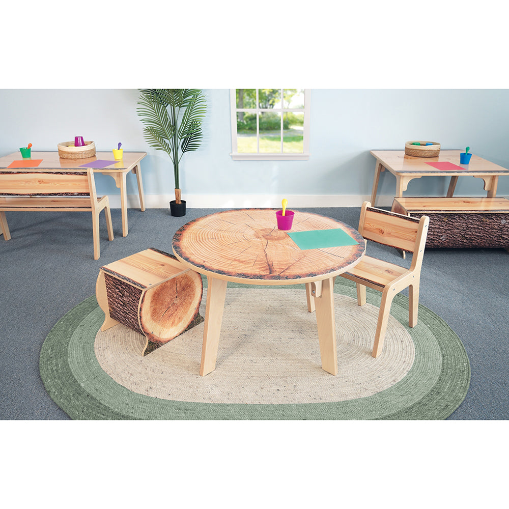 Nature View Live Edge Chair 14H