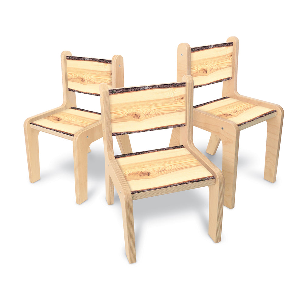 Nature View Live Edge Chair 14H