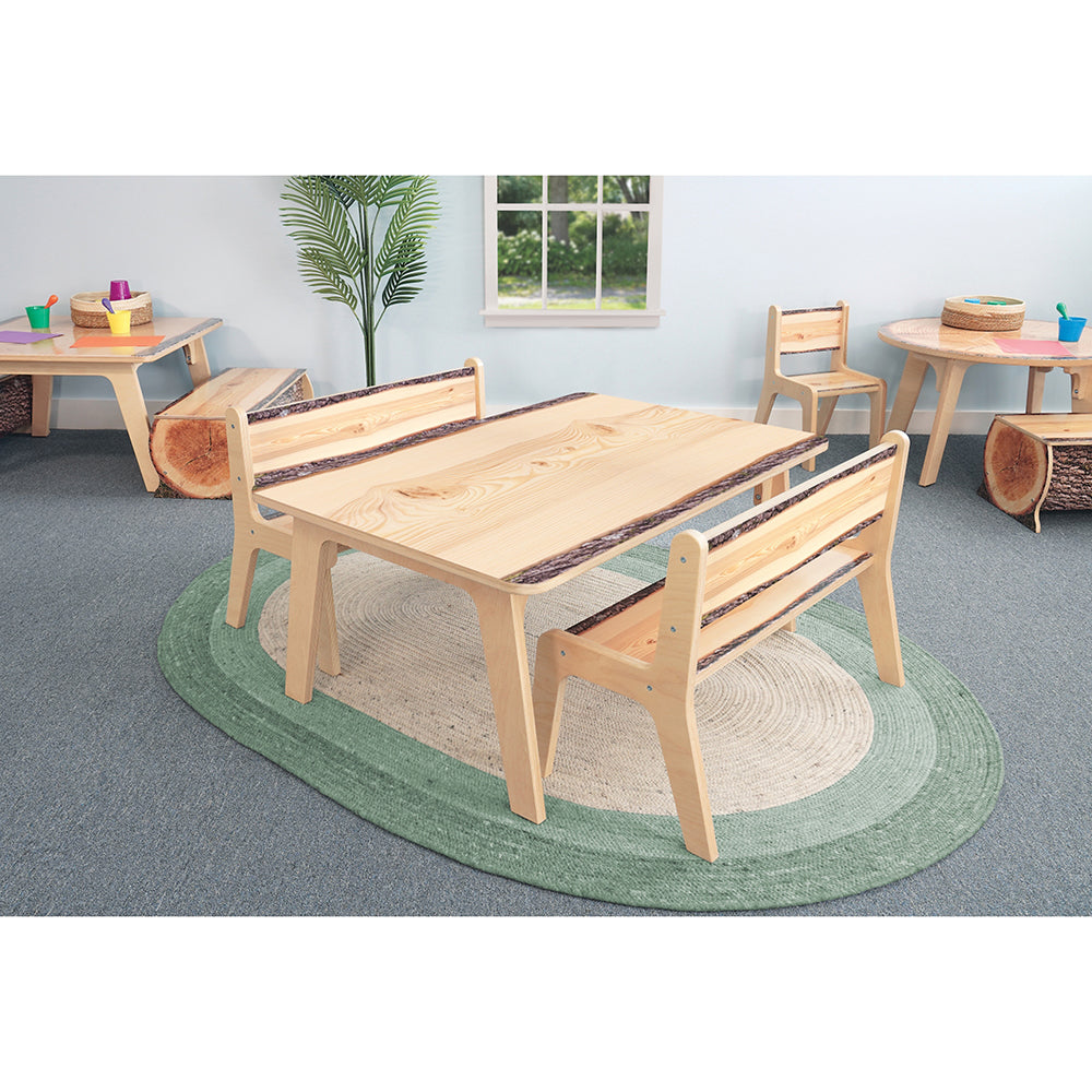 Nature View Live Edge Bench 14H