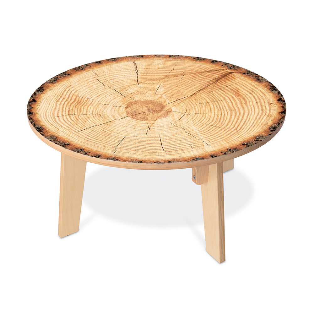 Nature View Live Edge Round Table 18H WB-0932DS