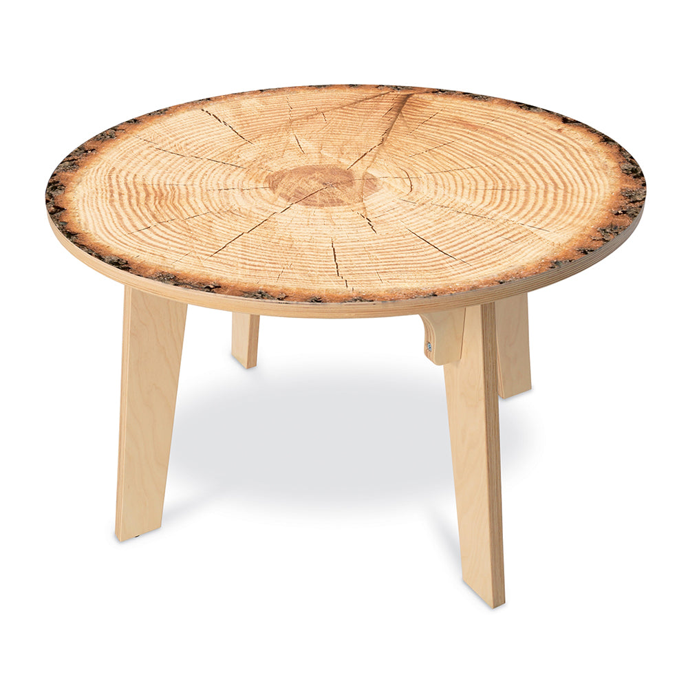 Nature View Live Edge Round Table 22H WB-0933DS