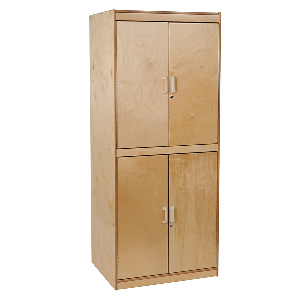 Birch Tall Lockable Teacher Storage Cabinet | Classroom Organization