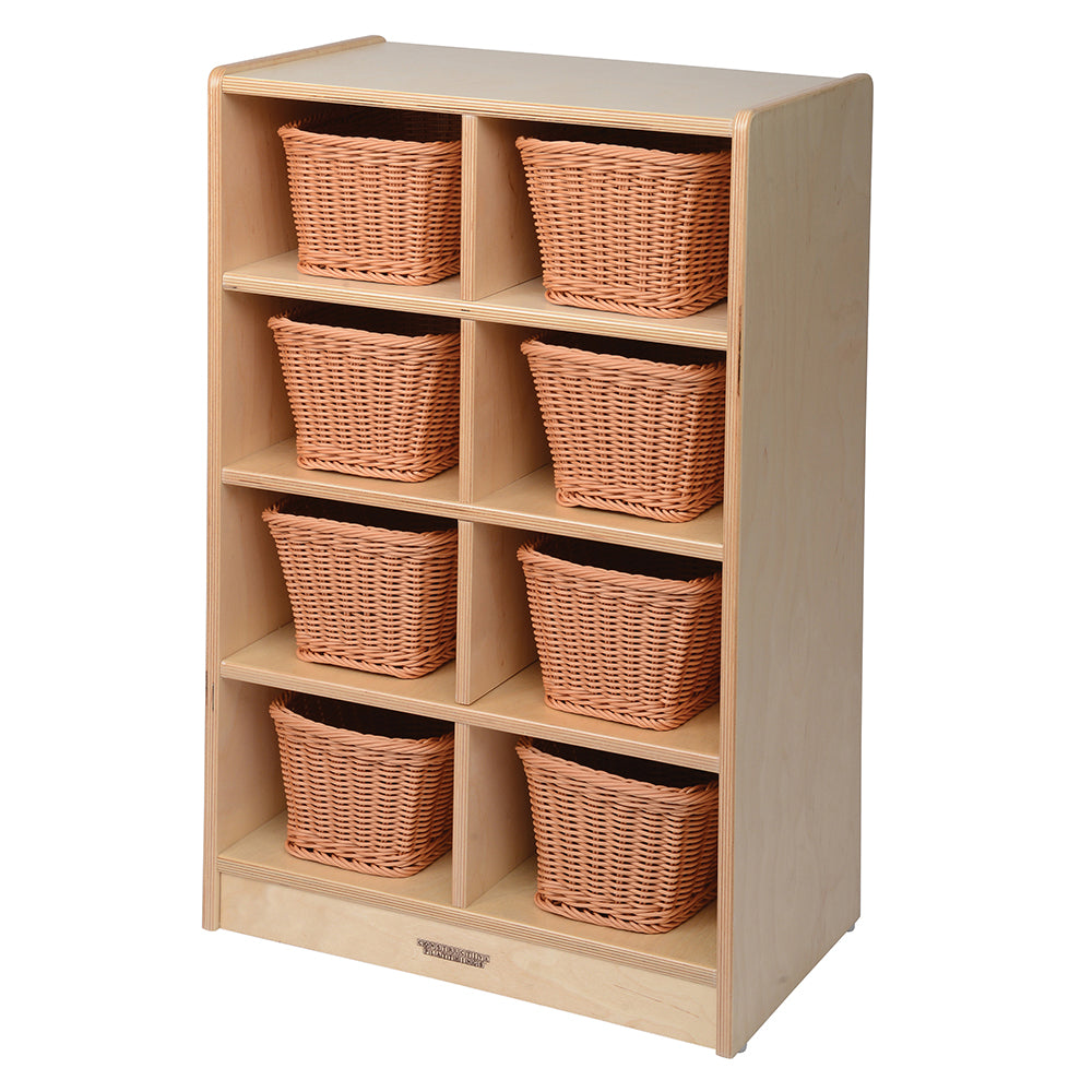 8 Tote Birch Storage Shelf | Durable Classroom Organization