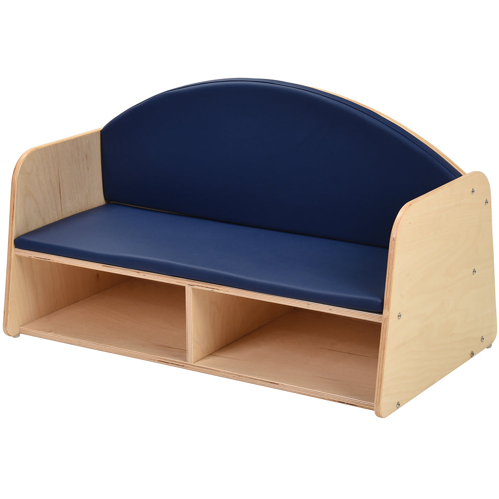 Classic Classroom Couch with Storage | Child-Sized & Durable