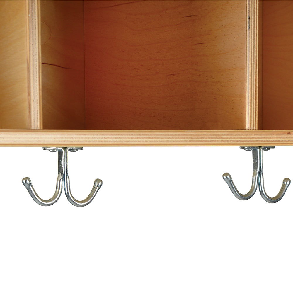 Close-up of Coat Hooks