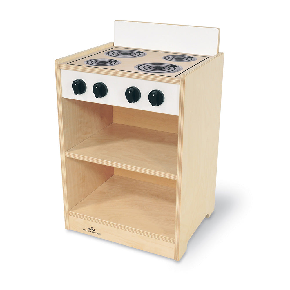 Let's Play Toddler Stove - White WB-7225DS