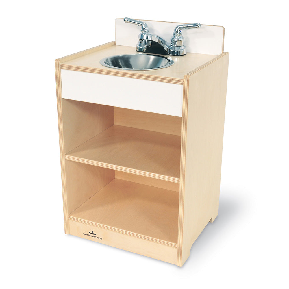 Let's Play Toddler Sink - White WB-7235DS