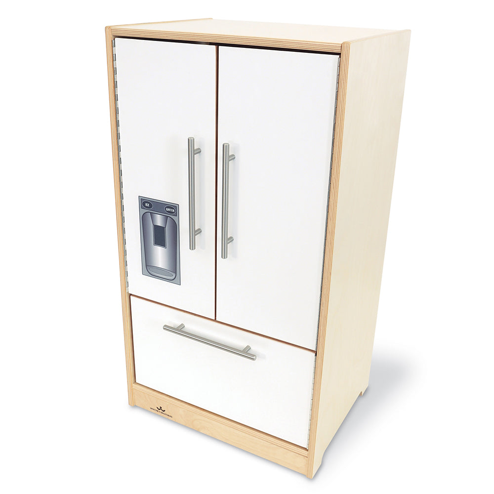 Contemporary Refrigerator - White WB-7440DS