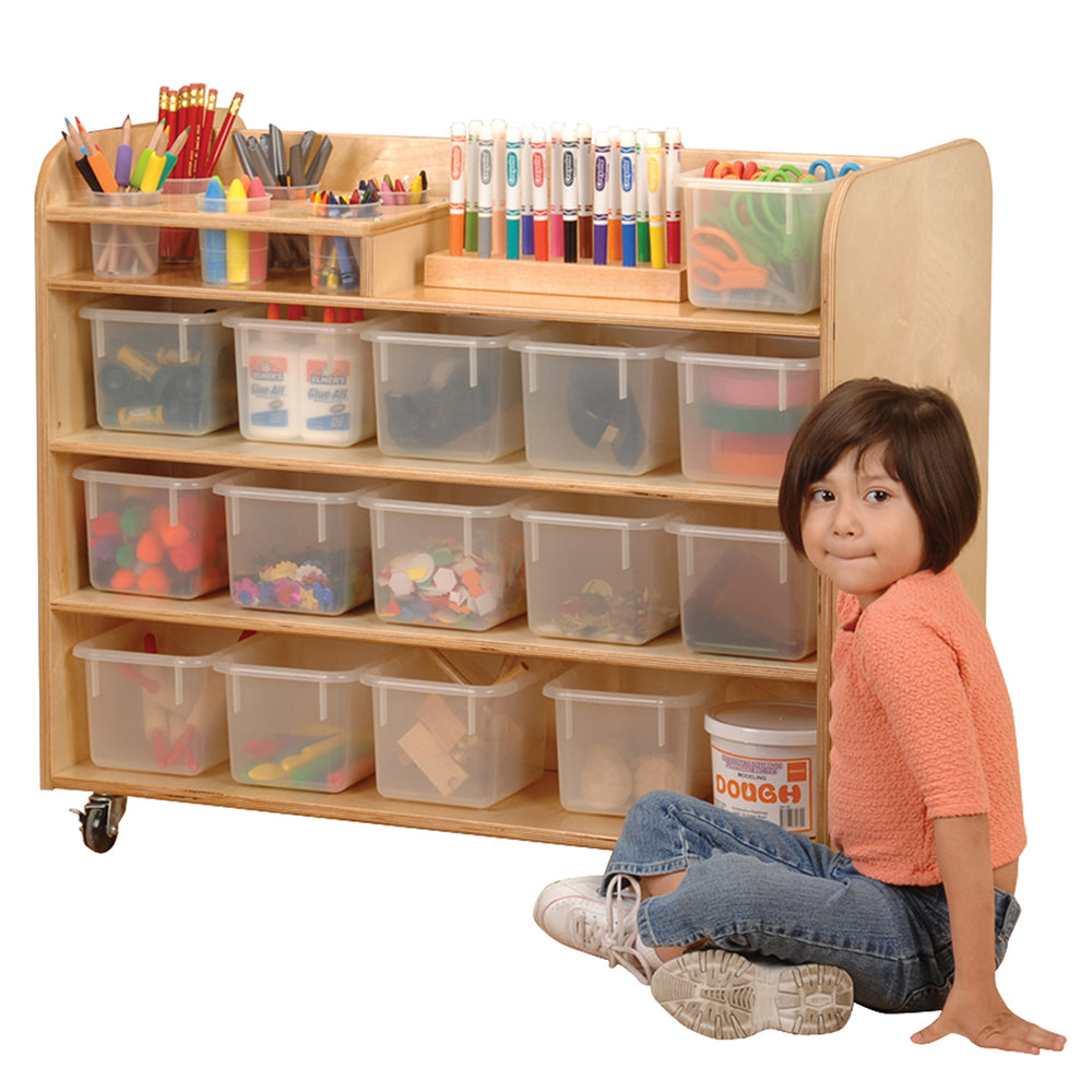 Classroom-Friendly Storage Cart