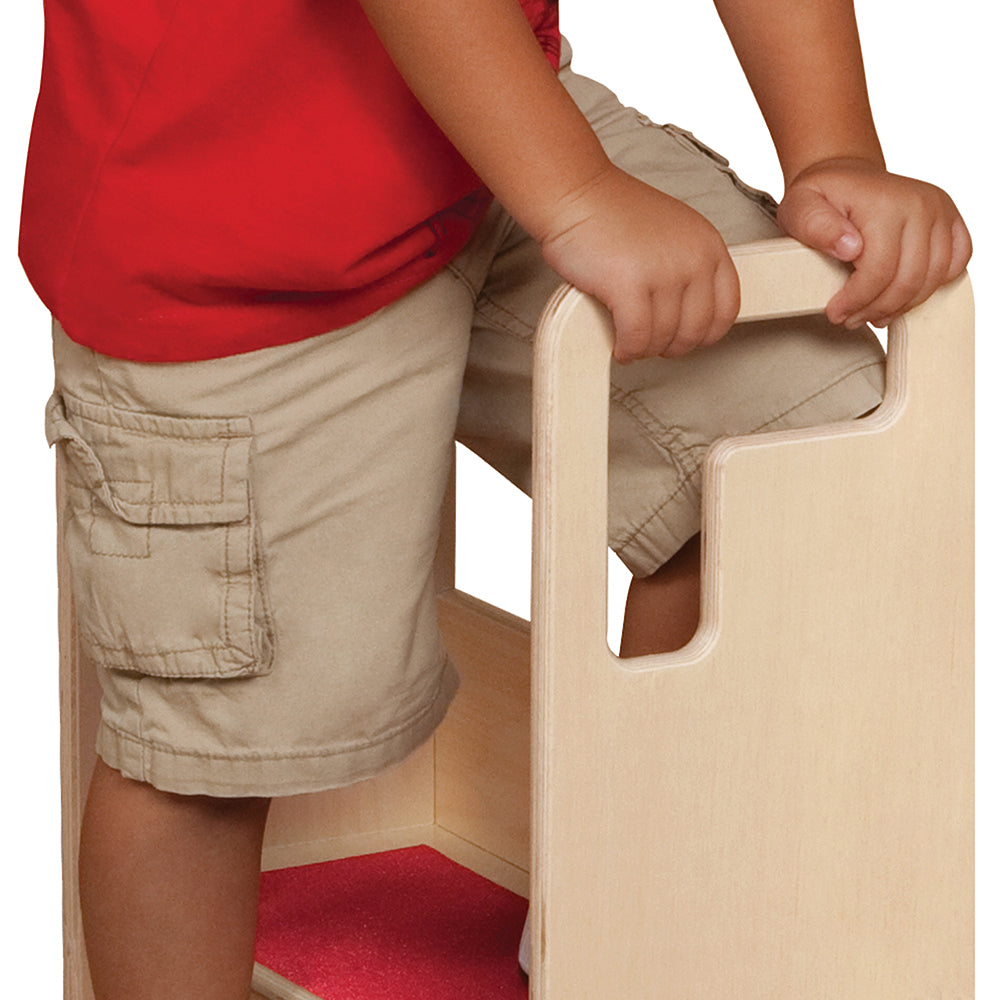 Step-Up-N-Wash with Handles for Children to Easily Grip