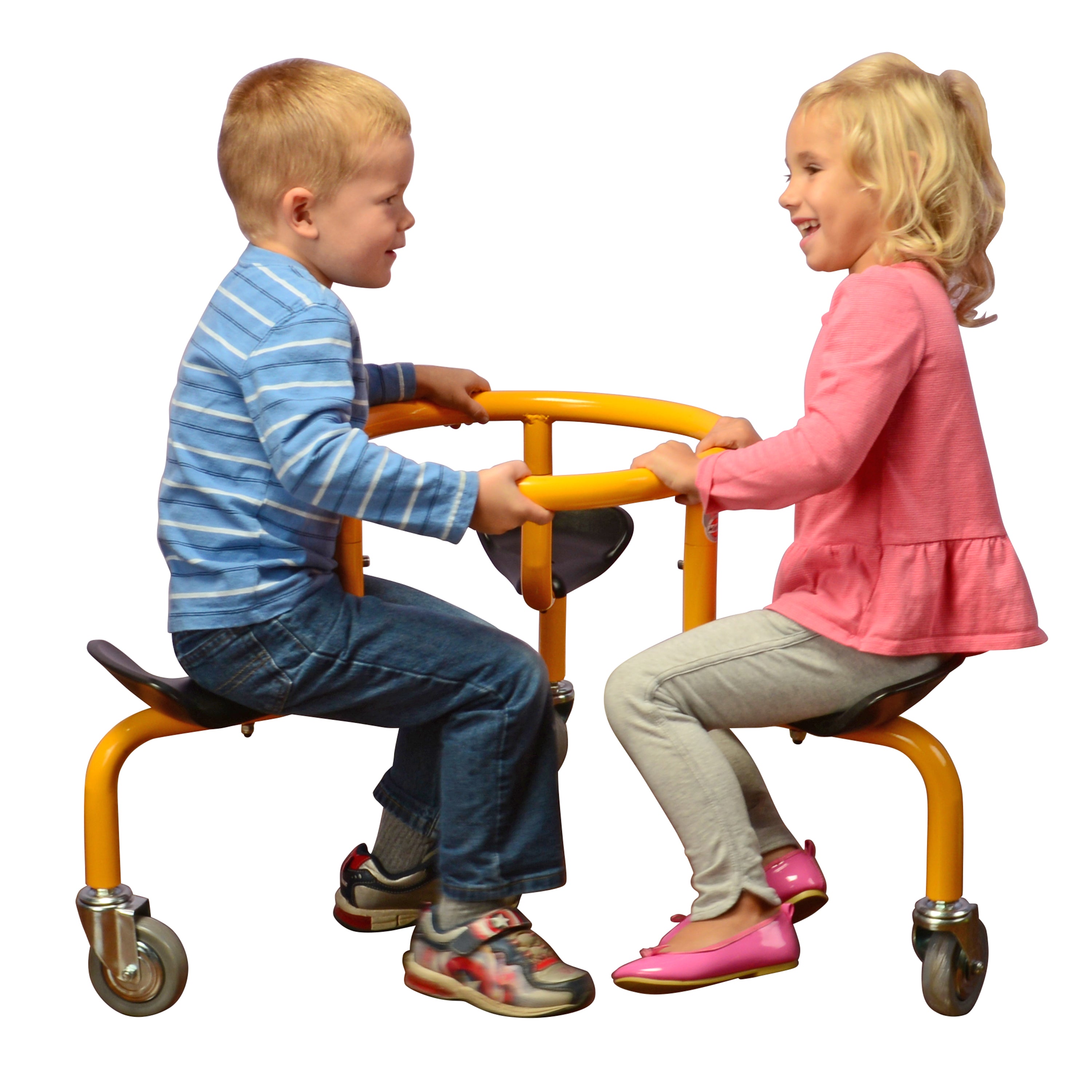 Working Together on the Circle Bike