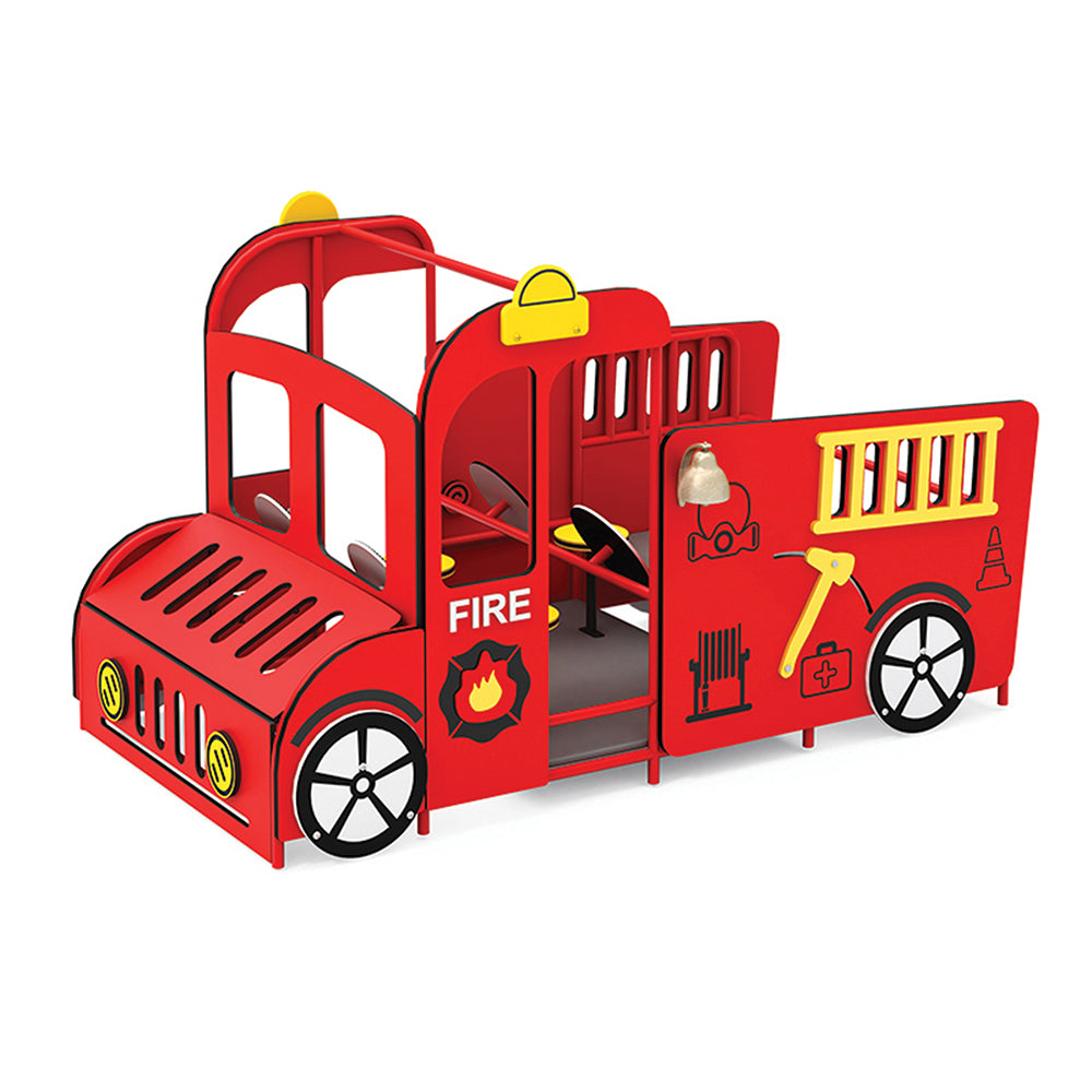 Franny the Fire Truck Freestanding Playground Structure