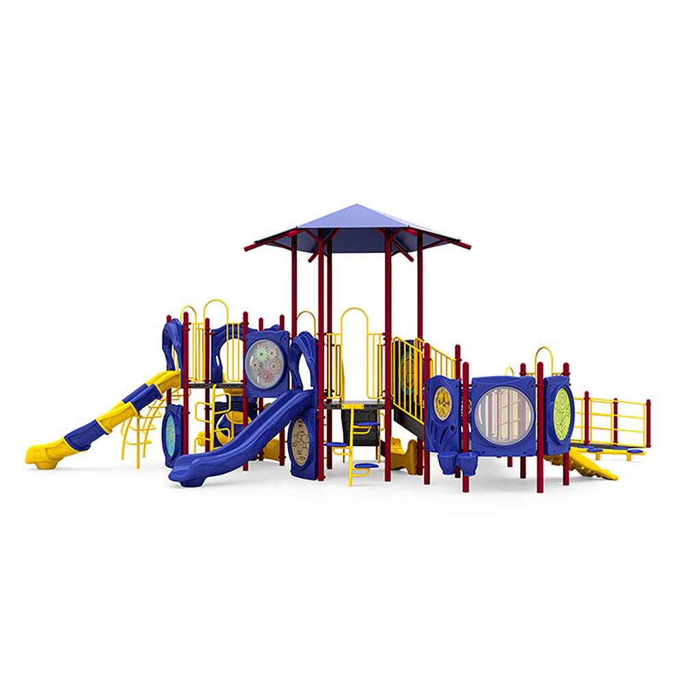 Primary Colored Memphis Playground Structure