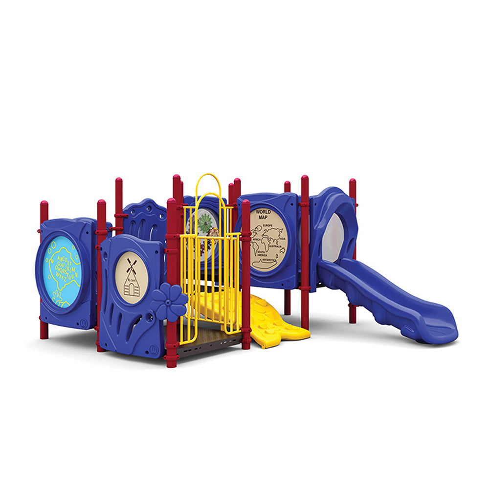 Falkville Toddler Playground Equipment in Primary Colors