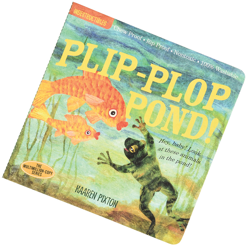 Indestructibles™ Plip Plop Pond Baby Book